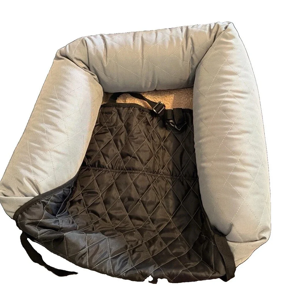 Dog Car Seat Booster 2-in-1 Pet Car seat Indoor Lounge Comfortable Cozy Couch